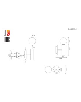 Бра ST-Luce SL1210.401.01-foto5