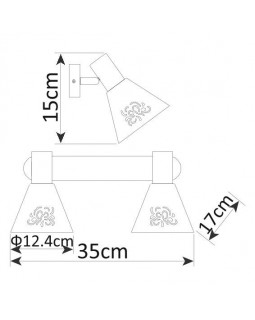 Спот ARTE Lamp A5218AP-2WG-foto4