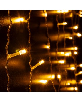 Светодиодный занавес Eurosvet 200-001 теплый белый 1,5*1м IP20-foto2