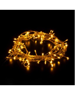 Светодиодный занавес Eurosvet 200-001 теплый белый 1,5*1м IP20-foto3