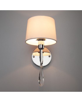 Бра Eurosvet 10127/1 хром/прозрачный хрусталь Strotskis (10093/1)-foto3