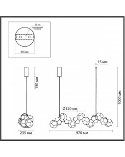 Подвесной светильник Odeon Light 4304/74L-foto2