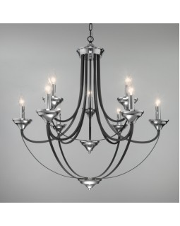 Подвесная люстра Eurosvet 60098/9 хром-foto3