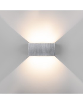 Светильник настенный Elektrostandard WINNER DOUBLE LED алюминий (35137/W)-foto2