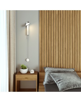 Бра Elektrostandard Orco LED серебро (40112/LED)-foto4