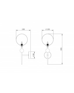 Бра Freya FR5115WL-01BZ-foto3
