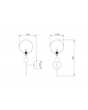Бра Freya FR5115WL-01BZ-foto3