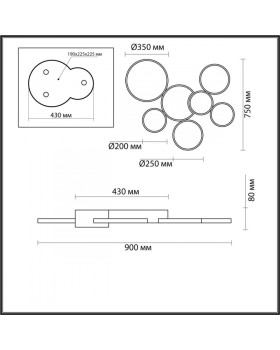 Накладной светильник LUMION 5256/99CL-foto2