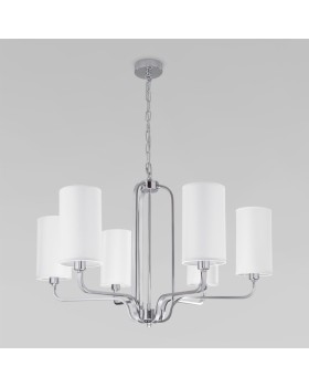 Подвесная люстра Eurosvet 60128/6 хром-foto3