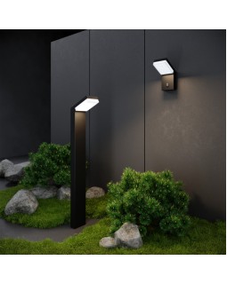 Садовый светильник Elektrostandard 1542 TECHNO LED Чёрный-foto3