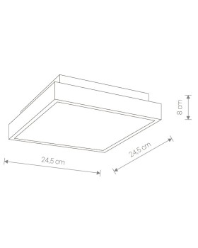 Накладной светильник Nowodvorski 9500-foto2