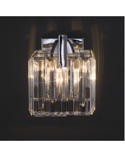 Бра Eurosvet 10126/1 хром/прозрачный хрусталь Strotskis (10117/1)-foto5