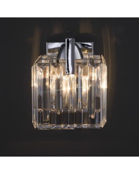 Бра Eurosvet 10126/1 хром/прозрачный хрусталь Strotskis (10117/1)-foto5