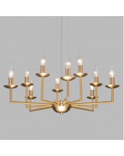 Подвесная люстра Eurosvet 60150/10 латунь-foto2