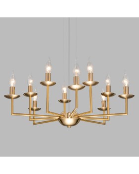 Подвесная люстра Eurosvet 60150/10 латунь-foto2