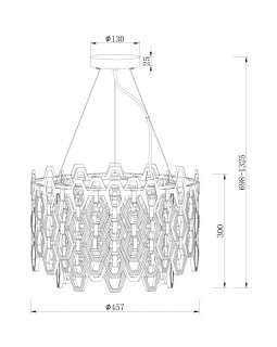 Подвесная люстра Maytoni MOD490PL-07G-foto2