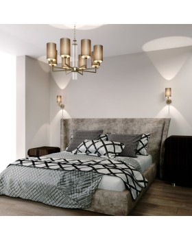 Подвесная люстра Eurosvet 60134/6 никель-foto4