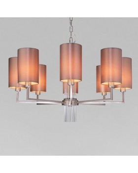 Подвесная люстра Eurosvet 60134/8 никель-foto3