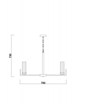 Подвесная люстра Freya FR5214PL-08BS-foto2
