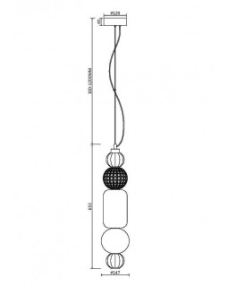 Подвесная люстра Maytoni P069PL-L35G3K-foto3
