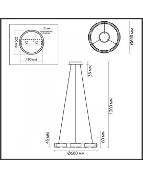 Подвесная люстра Odeon Light 4991/55L-foto5