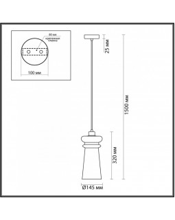 Подвесной светильник Odeon Light 4998/1-foto4