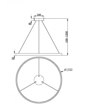 Подвесной светильник Maytoni MOD058PL-L54BS3K-foto2