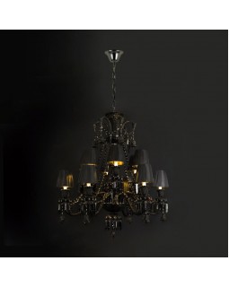 Подвесная люстра LOFT IT 10210/12 Black-foto2