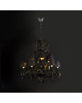 Подвесная люстра LOFT IT 10210/12 Black-foto2
