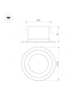 Светильник Downlight Arlight 041495-foto2