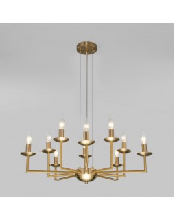 Подвесная люстра Eurosvet 60150/10 латунь-foto4