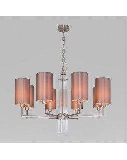 Подвесная люстра Eurosvet 60134/8 никель-foto5