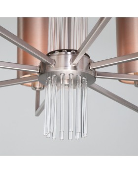 Подвесная люстра Eurosvet 60134/8 никель-foto8