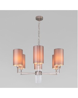 Подвесная люстра Eurosvet 60134/6 никель-foto6