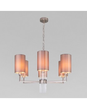 Подвесная люстра Eurosvet 60134/6 никель-foto6