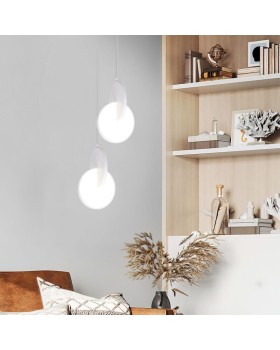 Подвесной светильник Eurosvet 50225/1 LED белый-foto5