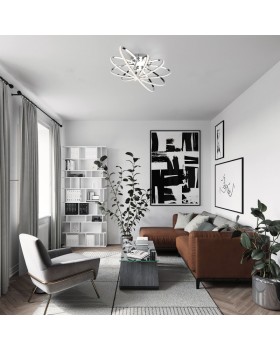 Накладной светильник Eurosvet 90100/5 хром-foto4