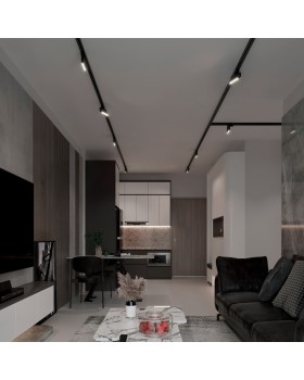 Светильник на шине Elektrostandard Garda Черный 10W 4200K (85024/01) трехфазный-foto5