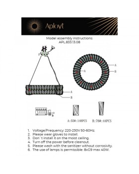 Подвесная люстра APLOYT APL.833.13.08-foto16