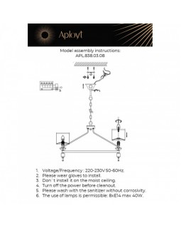 Подвесная люстра APLOYT APL.838.03.08-foto16