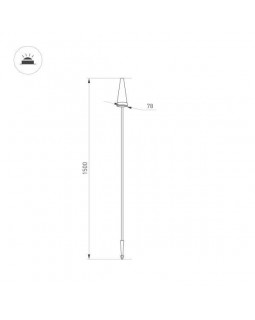 Грунтовый светильник Arlight 037521-foto2