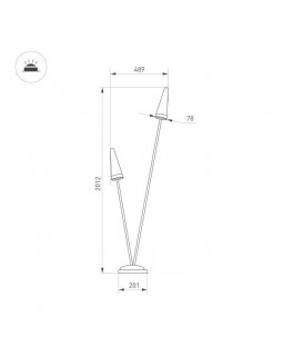 Садовый светильник Arlight 035394-foto2