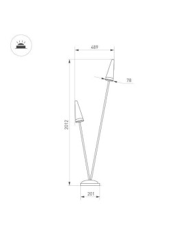 Садовый светильник Arlight 035394-foto2