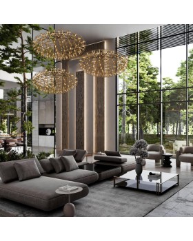 Подвесная люстра LOFT IT 9027-75 Gold-foto5