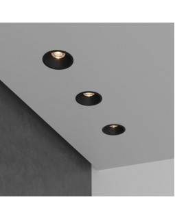 Встраиваемый светильник Elektrostandard 15266/LED 7W 3000K BK черный-foto3