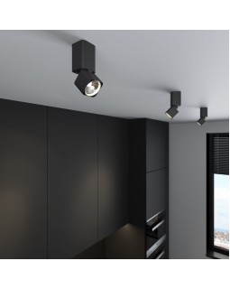 Накладной светильник Elektrostandard 25043/LED 10W 4000K чёрный-foto3