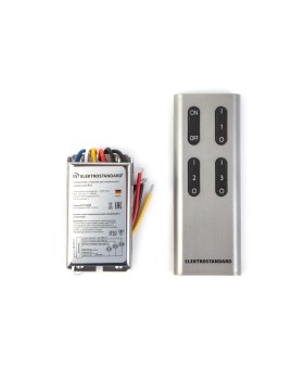Пульт управления для электроустановки Elektrostandard Пульт управления Y11 Серебро (3 канала)-foto3