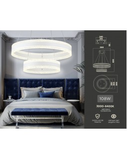 Каскадная люстра Ambrella Light FA6175-foto4