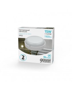 Пылевлагозащищенный светильник Gauss 126411215-foto5