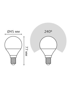 Светодиодная лампа Gauss 105101107-foto2